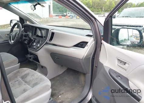 2015 Toyota Sienna L 7 Passenger from USA, damaged, VIN 5TDZK3DC8FS678539